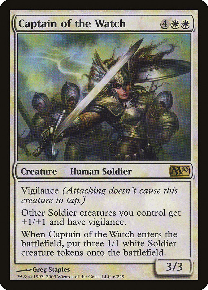 Captain of the Watch [Magic 2010] | PLUS EV GAMES 