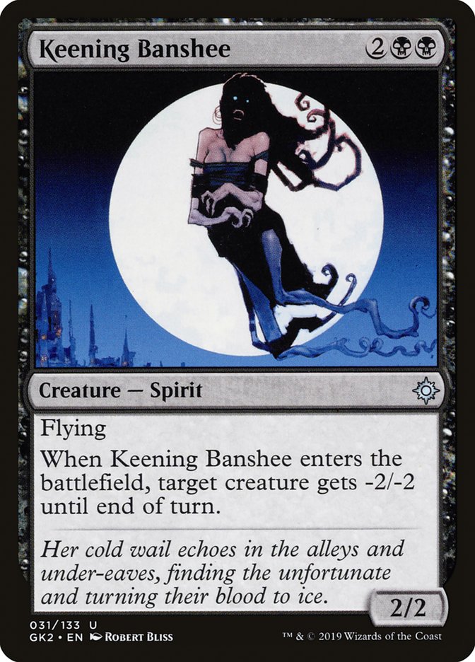 Keening Banshee [Ravnica Allegiance Guild Kit] | PLUS EV GAMES 