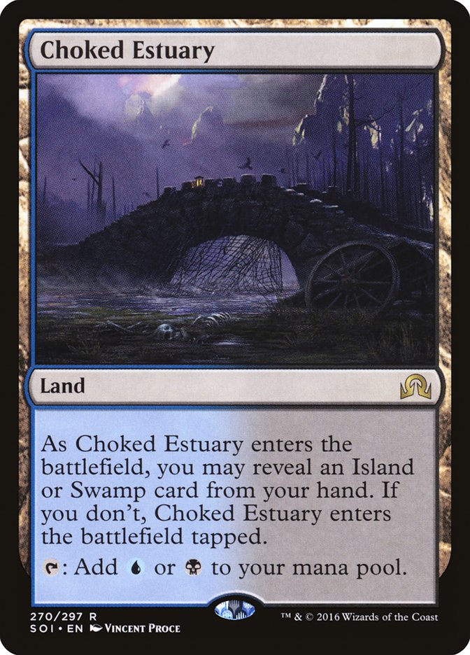 Choked Estuary [Shadows over Innistrad] | PLUS EV GAMES 