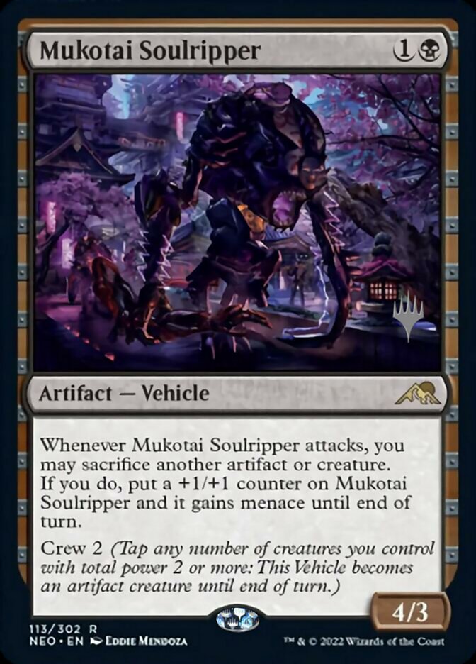 Mukotai Soulripper (Promo Pack) [Kamigawa: Neon Dynasty Promos] | PLUS EV GAMES 