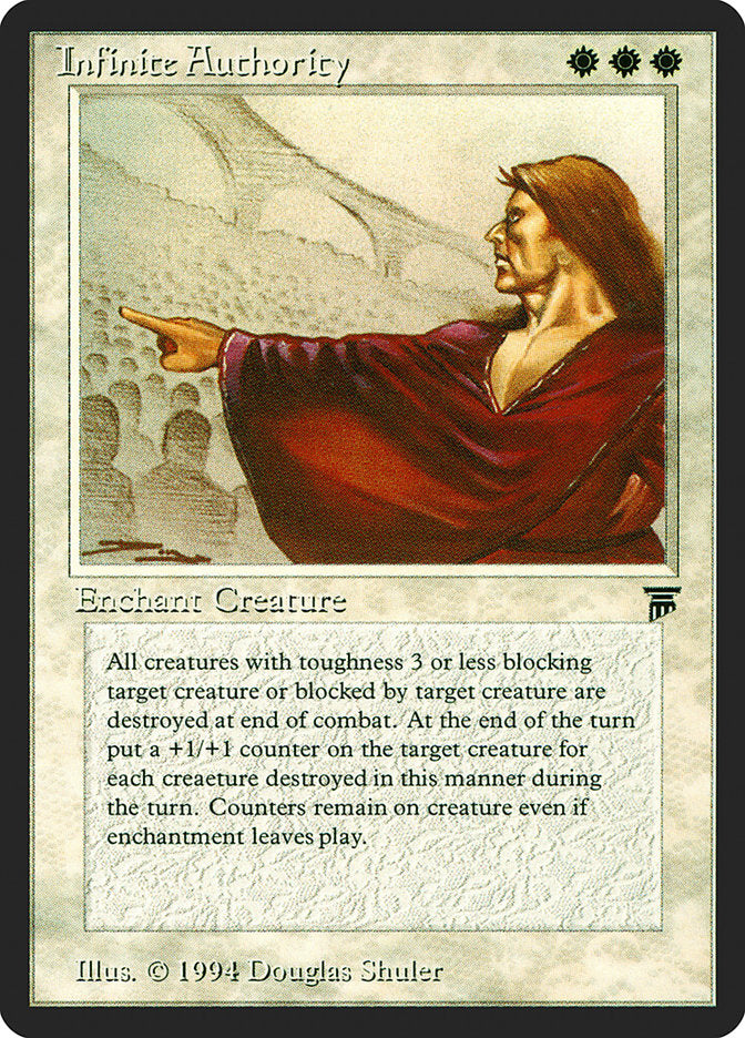 Infinite Authority [Legends] | PLUS EV GAMES 