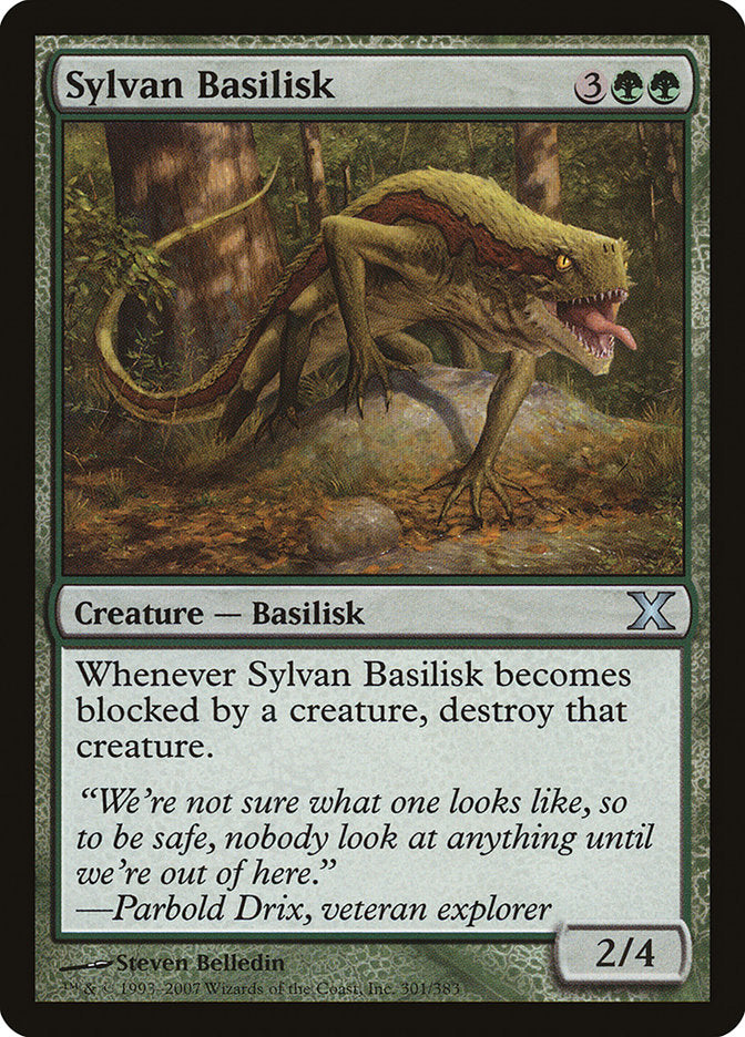 Sylvan Basilisk [Tenth Edition] | PLUS EV GAMES 