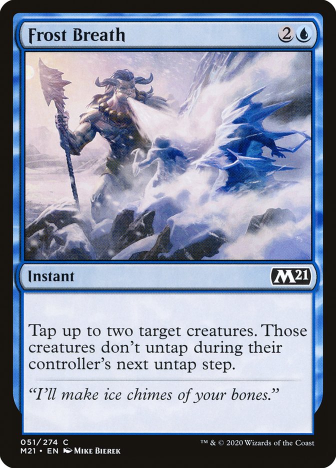 Frost Breath [Core Set 2021] | PLUS EV GAMES 