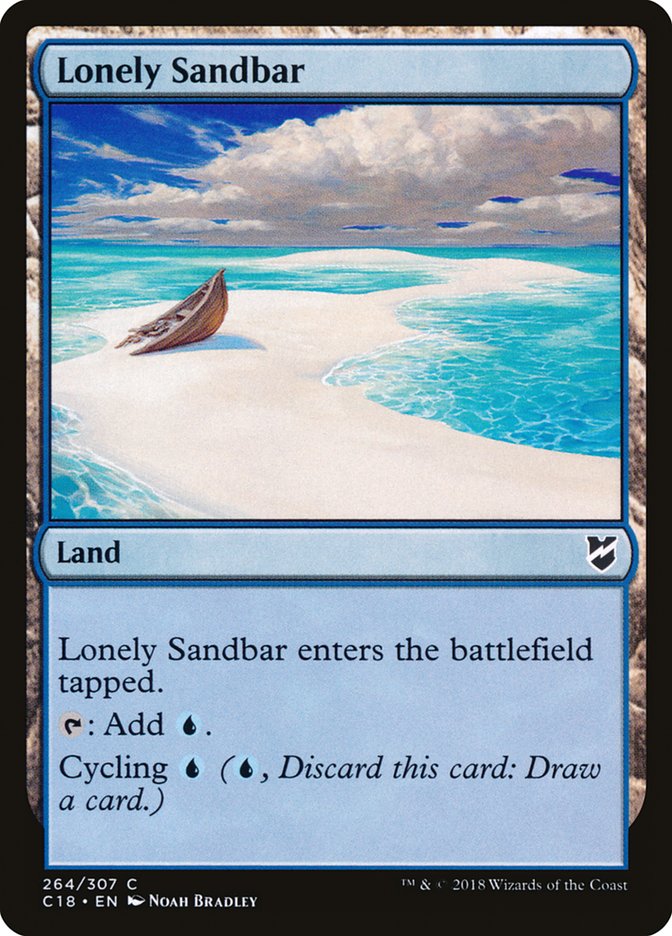 Lonely Sandbar [Commander 2018] | PLUS EV GAMES 