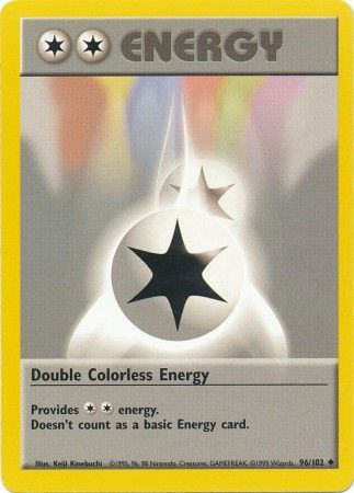 Double Colorless Energy (96/102) [Base Set] | PLUS EV GAMES 