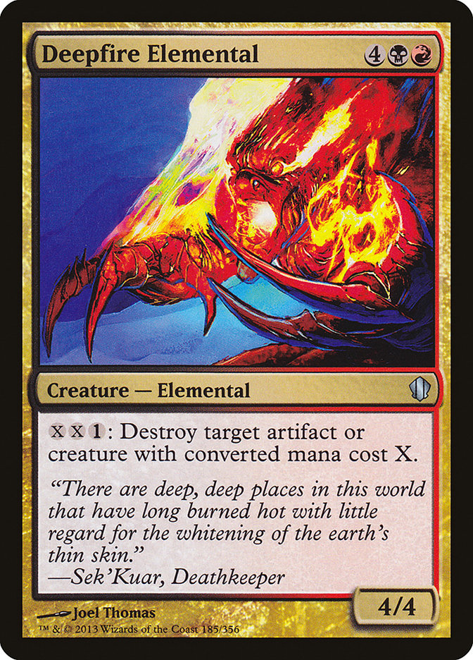 Deepfire Elemental [Commander 2013] | PLUS EV GAMES 