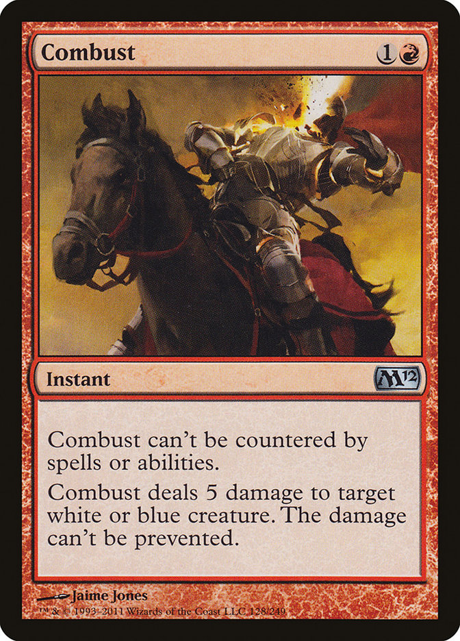 Combust [Magic 2012] | PLUS EV GAMES 