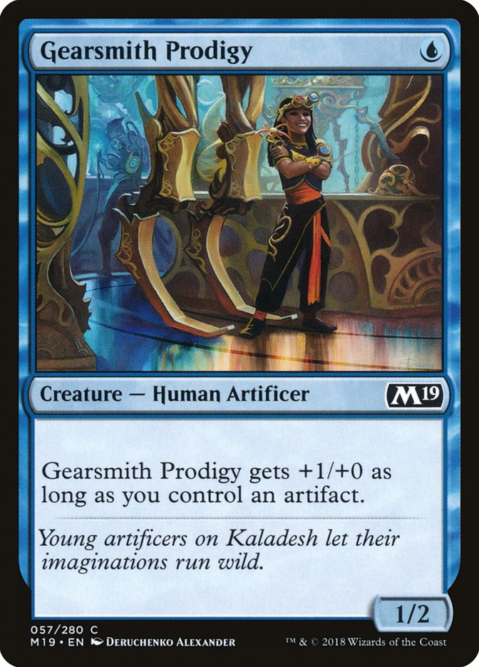 Gearsmith Prodigy [Core Set 2019] | PLUS EV GAMES 