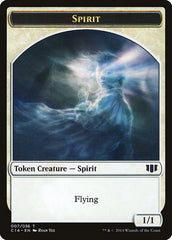 Soldier // Spirit Double-sided Token [Commander 2014 Tokens] | PLUS EV GAMES 