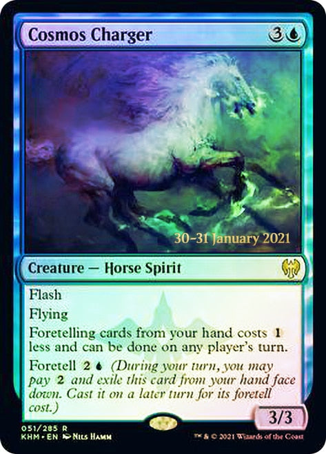 Cosmos Charger  [Kaldheim Prerelease Promos] | PLUS EV GAMES 