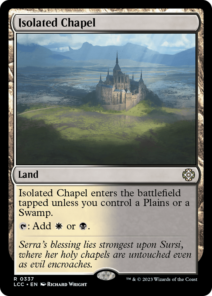 Isolated Chapel [The Lost Caverns of Ixalan Commander] | PLUS EV GAMES 