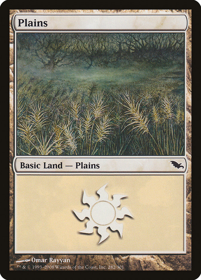 Plains (282) [Shadowmoor] | PLUS EV GAMES 