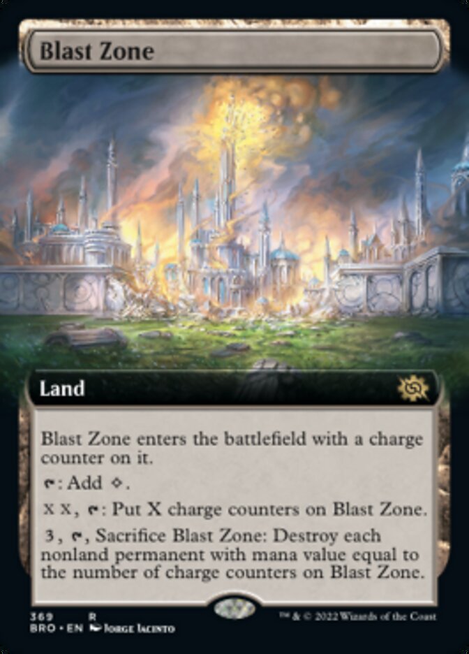 Blast Zone (Extended Art) [The Brothers' War] | PLUS EV GAMES 