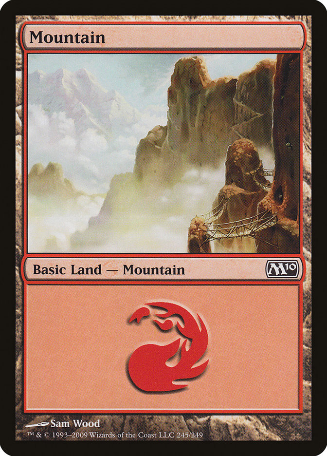 Mountain (245) [Magic 2010] | PLUS EV GAMES 