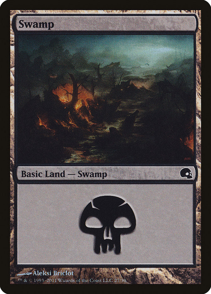 Swamp (27) [Premium Deck Series: Graveborn] | PLUS EV GAMES 