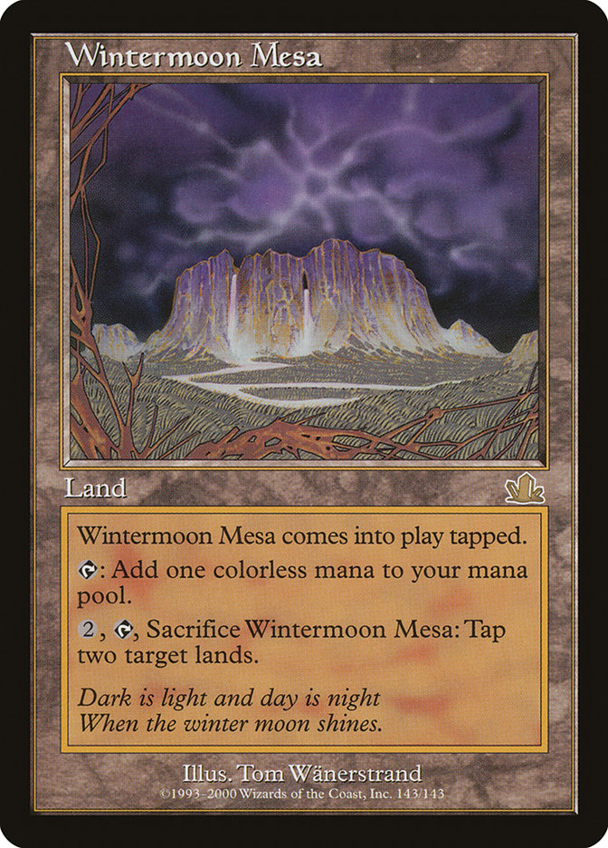 Wintermoon Mesa [Prophecy] | PLUS EV GAMES 