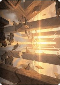 Skyclave Basilica Art Card [Zendikar Rising Art Series] | PLUS EV GAMES 