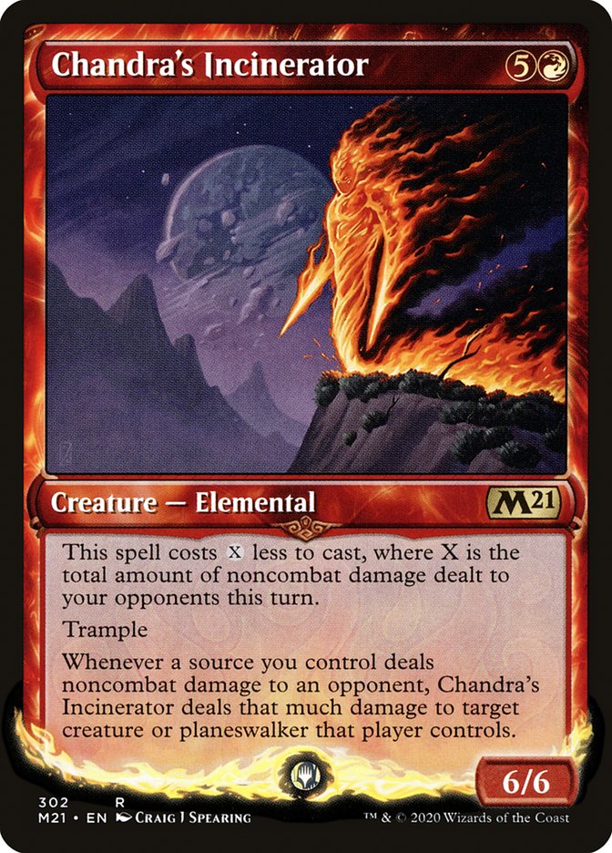 Chandra's Incinerator (Showcase) [Core Set 2021] | PLUS EV GAMES 