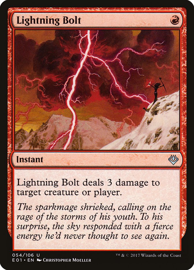 Lightning Bolt [Archenemy: Nicol Bolas] | PLUS EV GAMES 