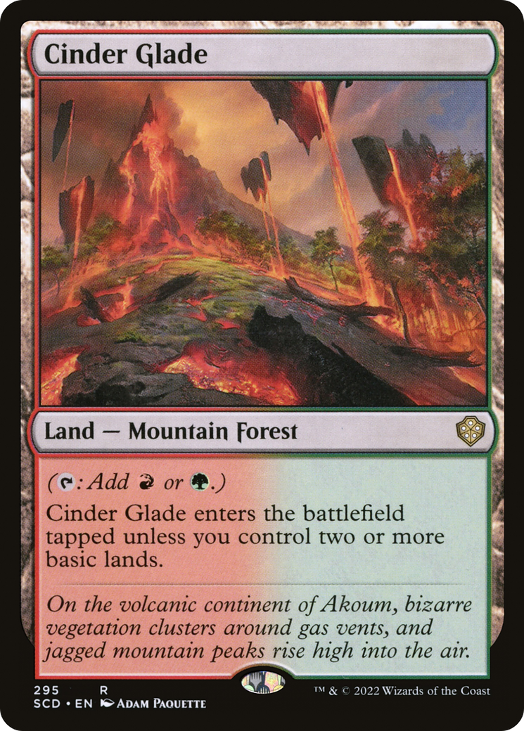 Cinder Glade [Starter Commander Decks] | PLUS EV GAMES 