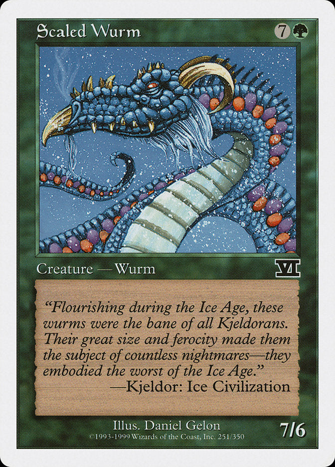 Scaled Wurm [Classic Sixth Edition] | PLUS EV GAMES 