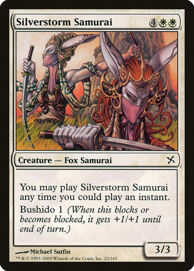 Silverstorm Samurai [Betrayers of Kamigawa] | PLUS EV GAMES 