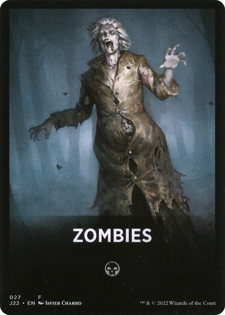 Zombies Theme Card [Jumpstart 2022 Front Cards] | PLUS EV GAMES 