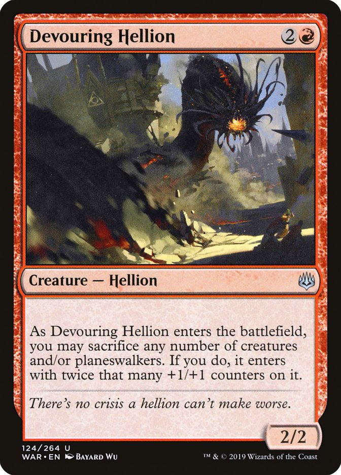 Devouring Hellion [War of the Spark] | PLUS EV GAMES 