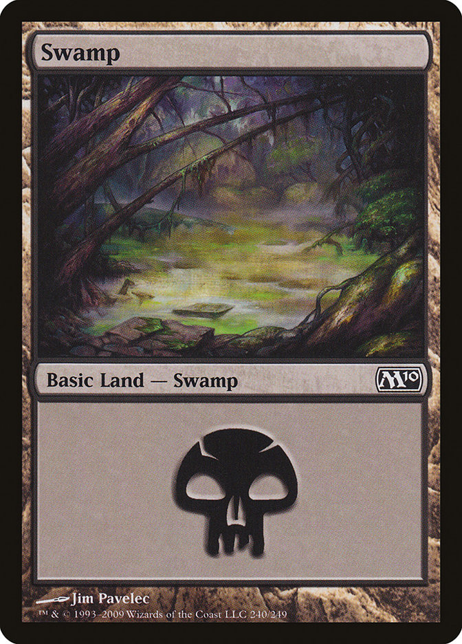 Swamp (240) [Magic 2010] | PLUS EV GAMES 