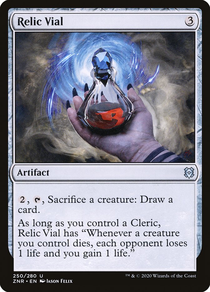 Relic Vial [Zendikar Rising] | PLUS EV GAMES 