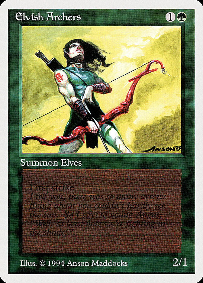 Elvish Archers [Summer Magic / Edgar] | PLUS EV GAMES 