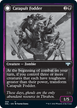 Catapult Fodder // Catapult Captain [Innistrad: Double Feature] | PLUS EV GAMES 