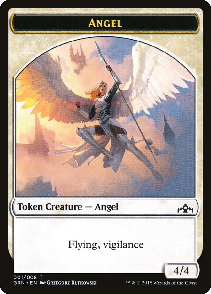Angel [Guilds of Ravnica Tokens] | PLUS EV GAMES 