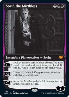 Sorin the Mirthless [Innistrad: Double Feature] | PLUS EV GAMES 