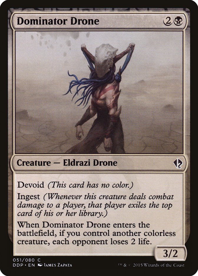 Dominator Drone [Duel Decks: Zendikar vs. Eldrazi] | PLUS EV GAMES 