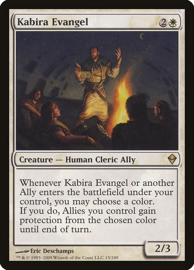 Kabira Evangel [Zendikar] | PLUS EV GAMES 