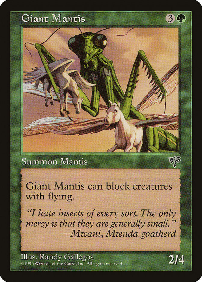 Giant Mantis [Mirage] | PLUS EV GAMES 