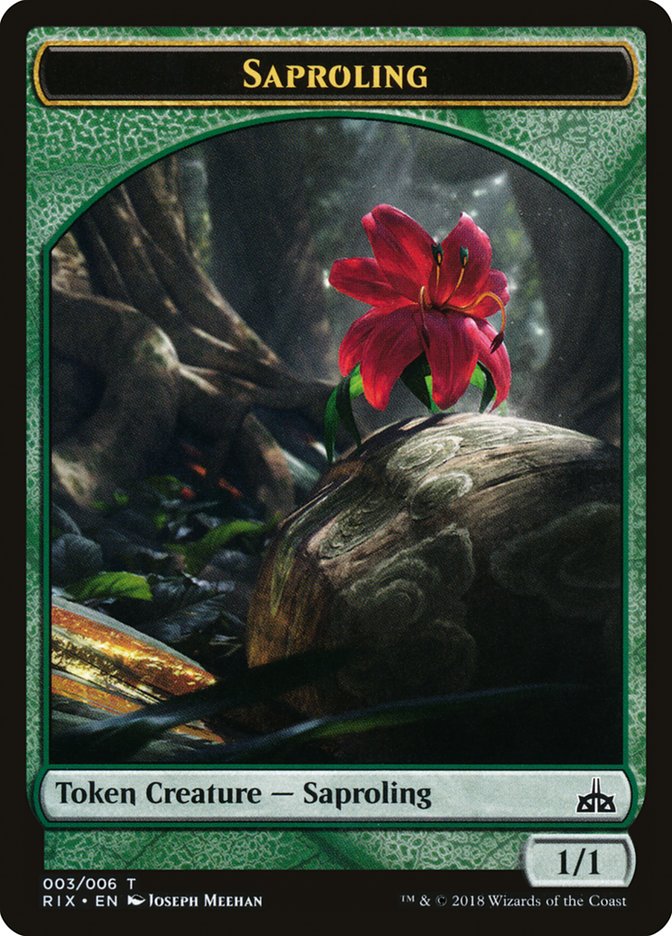 Saproling [Rivals of Ixalan Tokens] | PLUS EV GAMES 