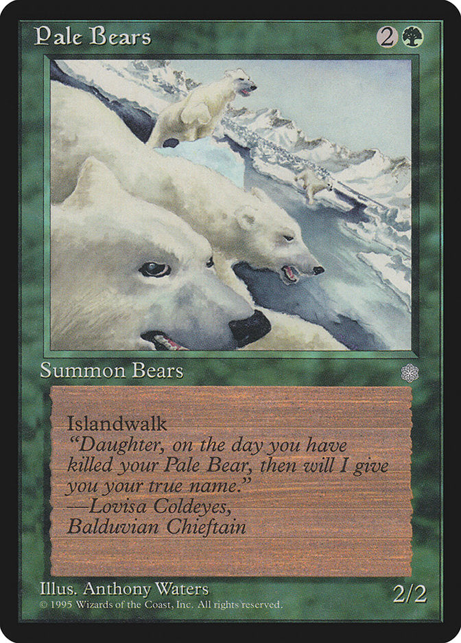 Pale Bears [Ice Age] | PLUS EV GAMES 