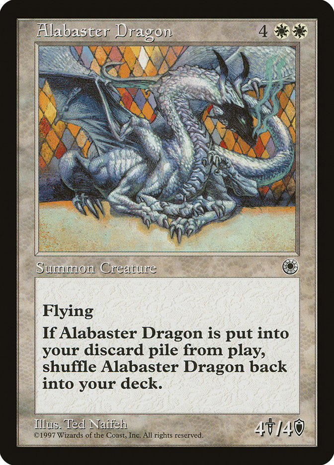 Alabaster Dragon [Portal] | PLUS EV GAMES 