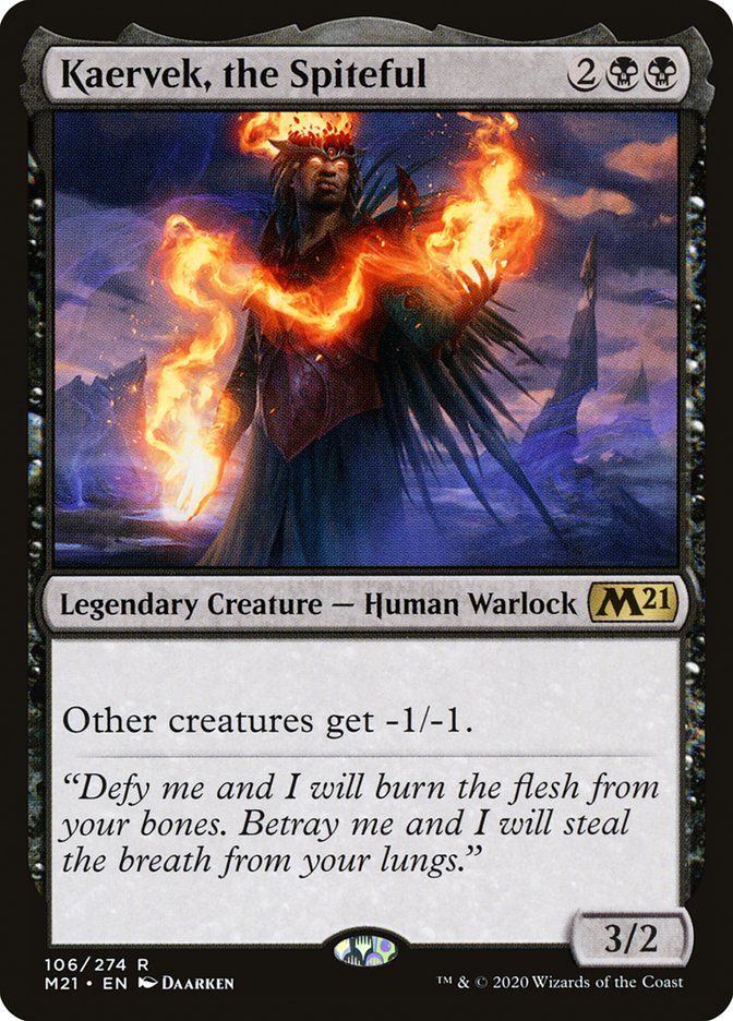 Kaervek, the Spiteful [Core Set 2021] | PLUS EV GAMES 