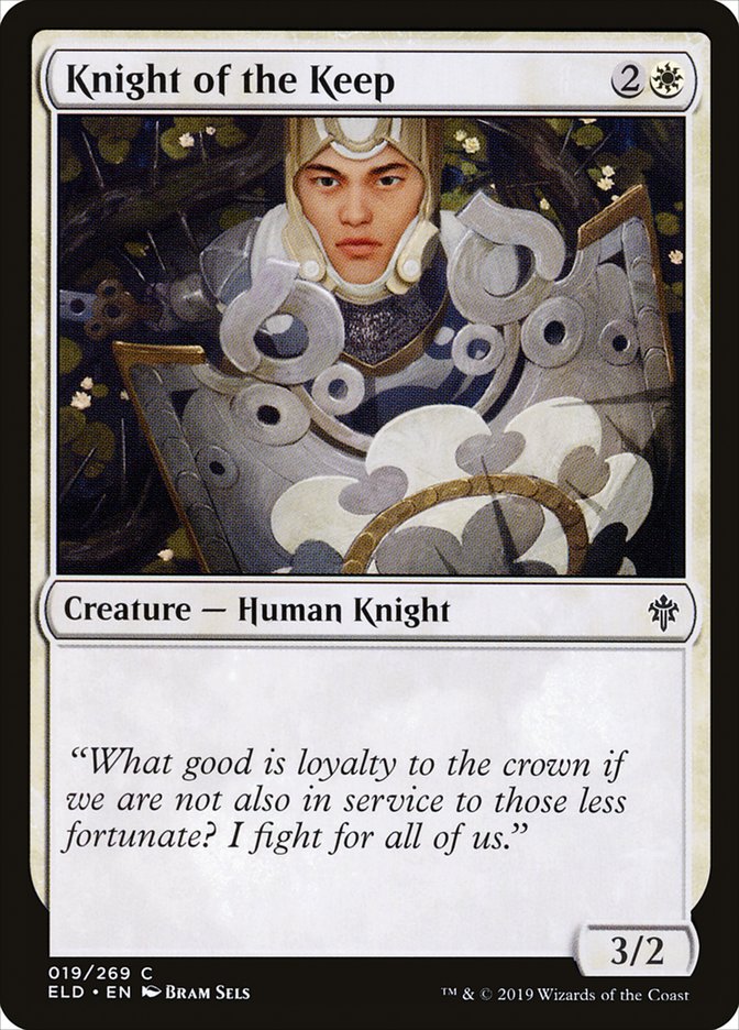 Knight of the Keep [Throne of Eldraine] | PLUS EV GAMES 