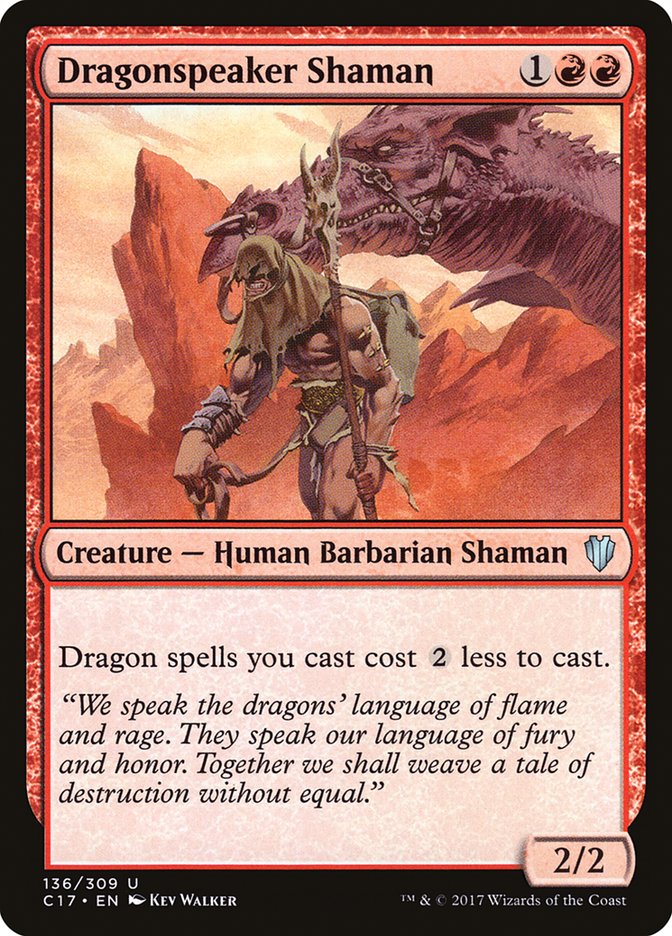 Dragonspeaker Shaman [Commander 2017] | PLUS EV GAMES 