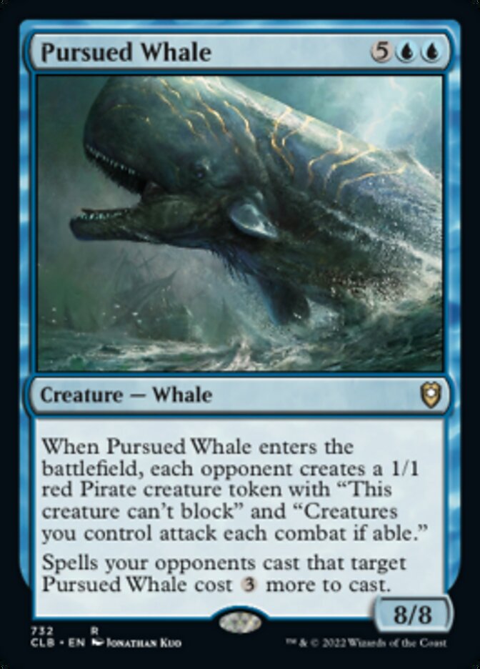 Pursued Whale [Commander Legends: Battle for Baldur's Gate] | PLUS EV GAMES 