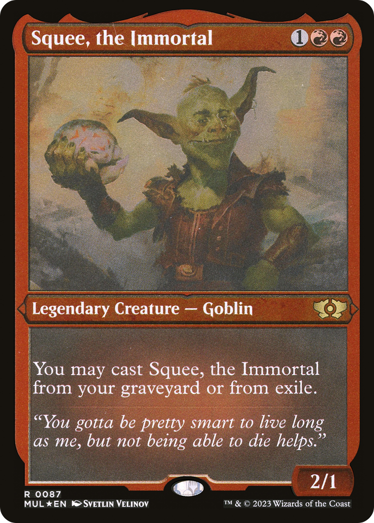 Squee, the Immortal (Foil Etched) [Multiverse Legends] | PLUS EV GAMES 
