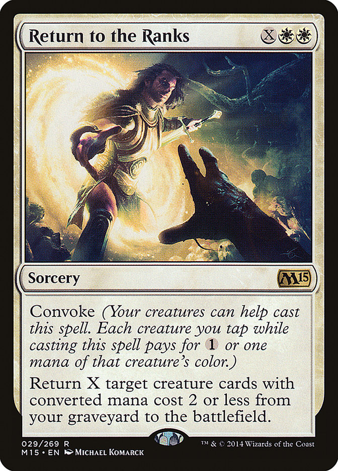 Return to the Ranks [Magic 2015] | PLUS EV GAMES 