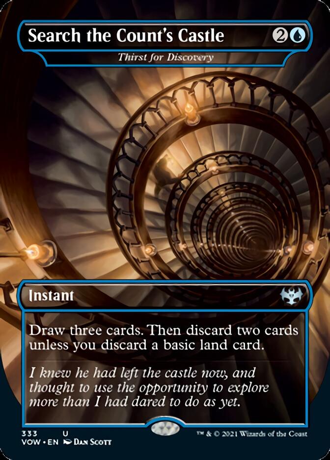 Thirst for Discovery - Search the Count's Castle [Innistrad: Crimson Vow] | PLUS EV GAMES 