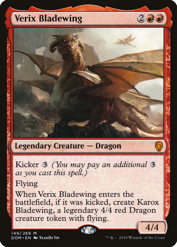 Verix Bladewing [Dominaria] | PLUS EV GAMES 