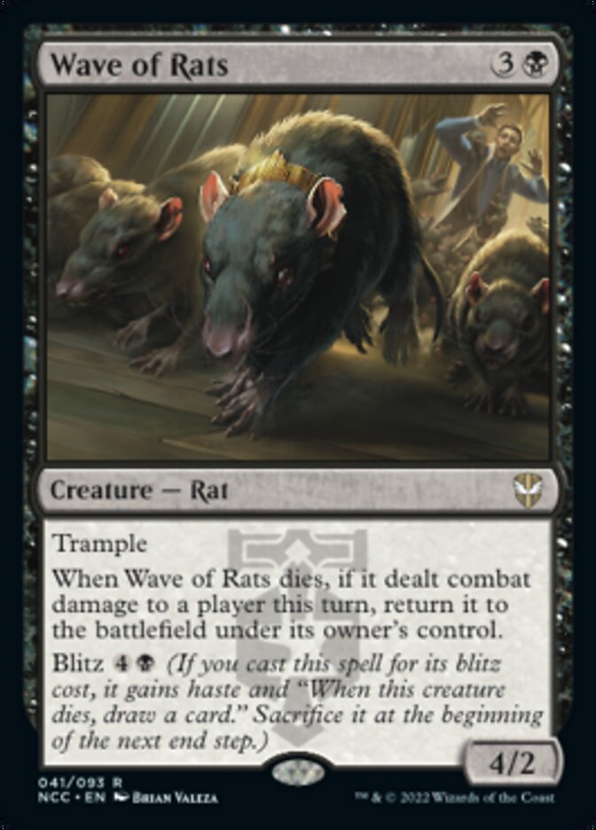 Wave of Rats [Streets of New Capenna Commander] | PLUS EV GAMES 