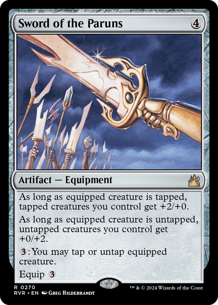 Sword of the Paruns [Ravnica Remastered] | PLUS EV GAMES 